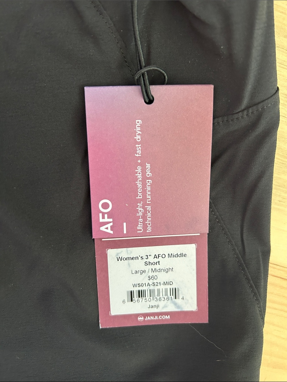 Janji 3” AFO Performance Running Shorts - Picture 3 of 7